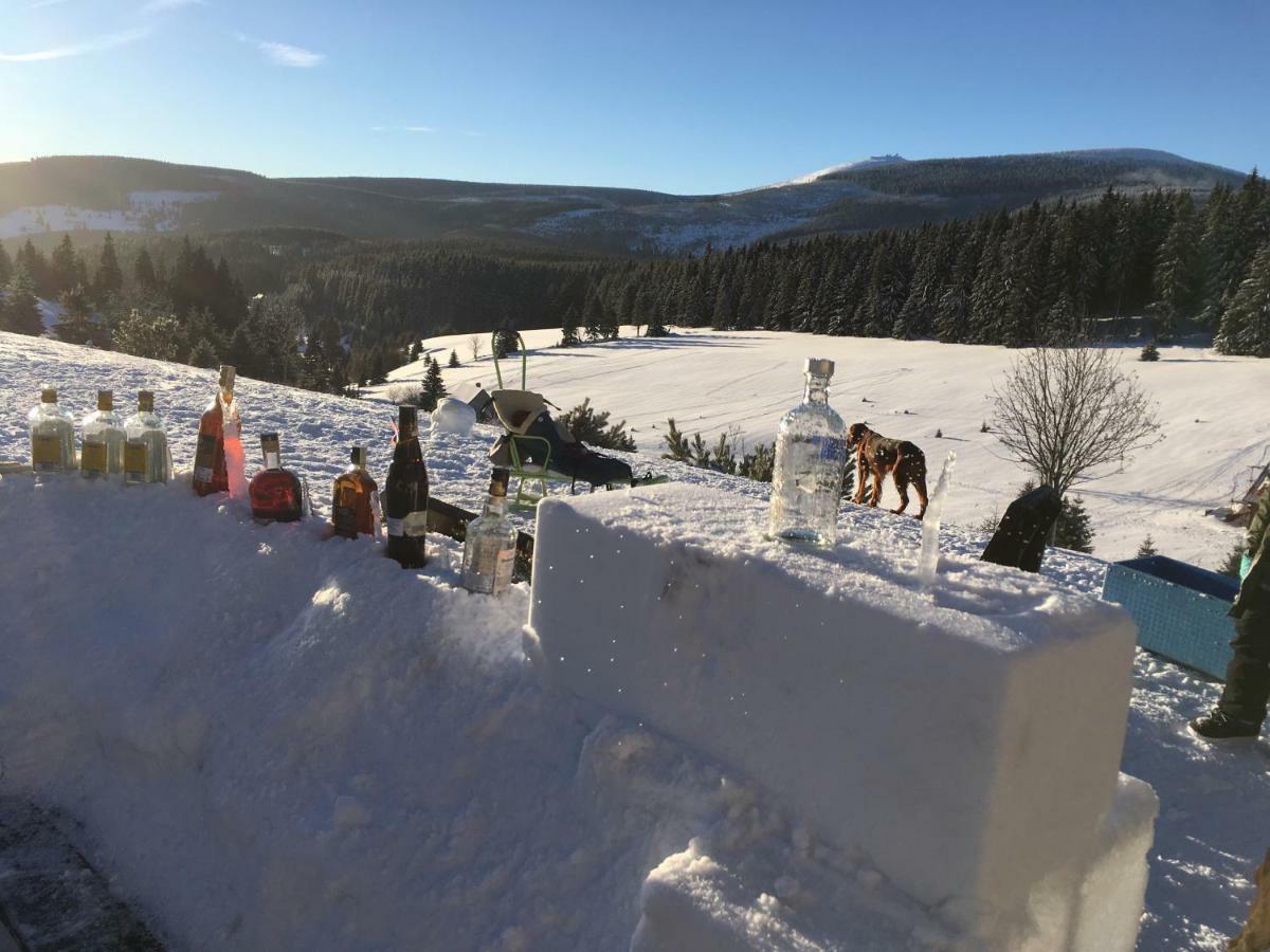Horský Penzion Černava Horní Malá Úpa Esterno foto