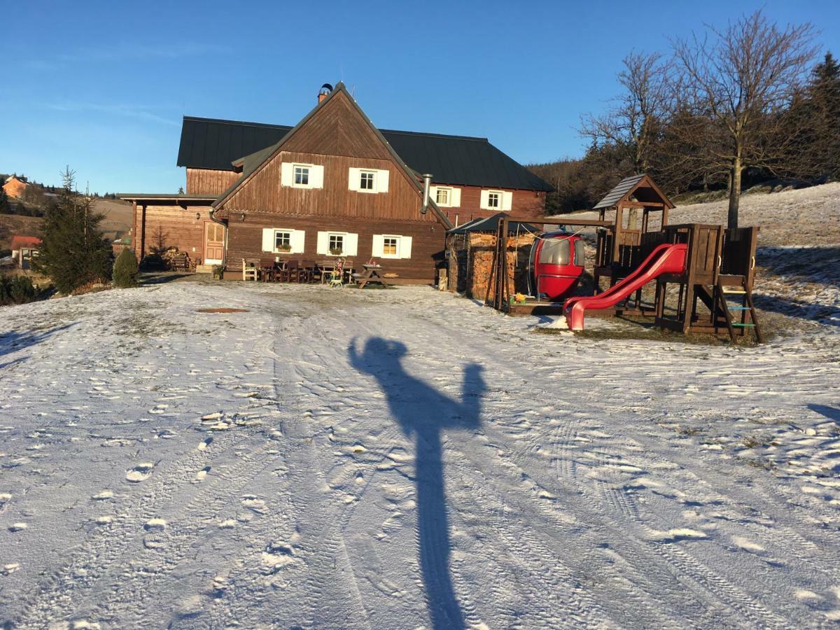 Horský Penzion Černava Horní Malá Úpa Esterno foto